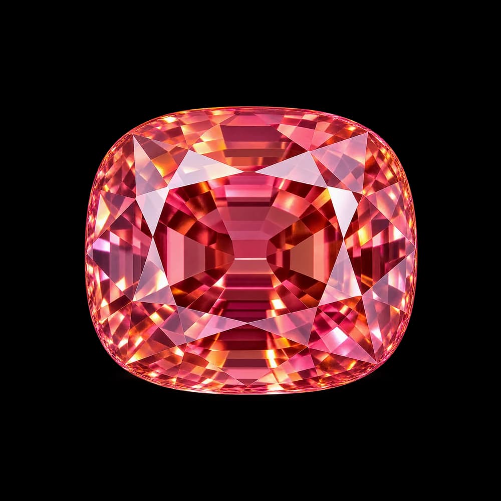 3.82 ct padparadscha sapphire